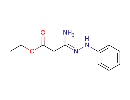 3-amino-3-phenylhydrazono-propionic acid ethyl ester