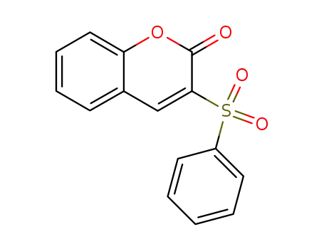 2H-1-Benzopyran-2-one, 3-(phenylsulfonyl)-