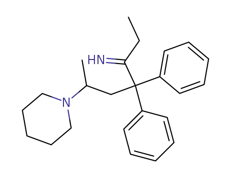 4,4-diphenyl-6-piperidino-heptan-3-one-imine
