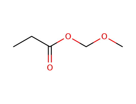 Molecular Structure of 70767-92-9 (propionic acid methoxymethyl ester)