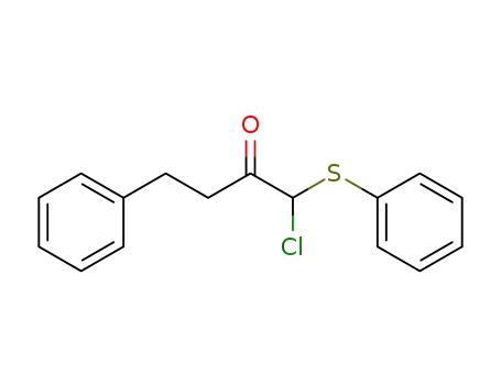 1-Chloro-4-phenyl-1-phenylsulfanyl-butan-2-one