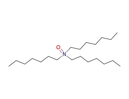 Molecular Structure of 118981-85-4 (triheptyl-amine oxide)