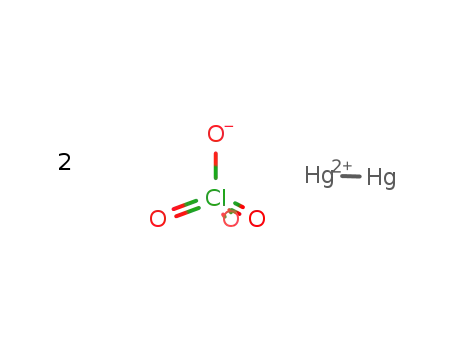 Molecular Structure of 65202-12-2 (Mercury(I) perchlorate tetrahydrate)