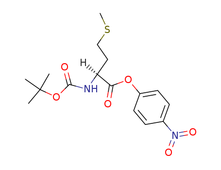 L-Methionine,N-[(1,1-dimethylethoxy)carbonyl]-, 4-nitrophenyl ester