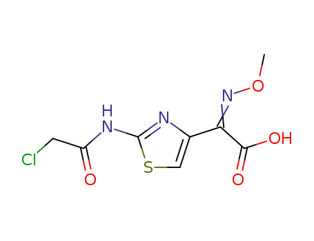 2-(클로로아세트아미도)-알파-(메톡시이미노)티아졸-4-아세트산