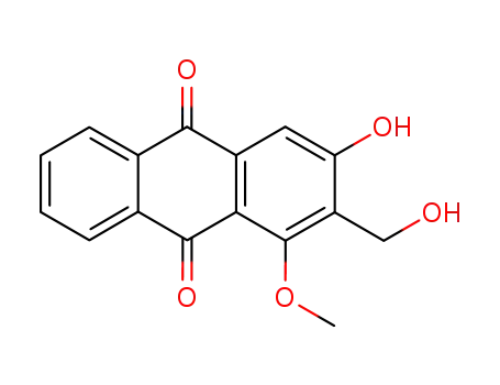 Molecular Structure of 477-83-8 (DAMNACANTHOL)