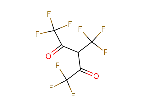 Molecular Structure of 69962-11-4 (1,1,1,5,5,5-hexafluoro-3-trifluoromethyl-pentane-2,4-dione)