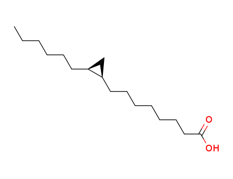 Cyclopropaneoctanoicacid, 2-hexyl-, (1R,2S)-rel-