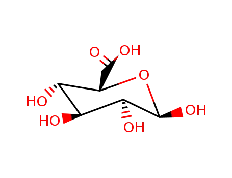 Molecular Structure of 33599-46-1 (α-L-gulopyranuronic acid)
