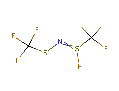 S-Fluor-S-(trifluormethyl)-N-(trifluormethylthio)sulfimid