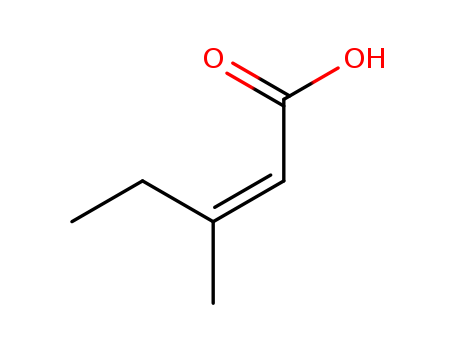 (2Z)-3-Methylpent-2-enoic acid