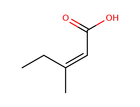 (2Z)-3-Methylpent-2-enoic acid