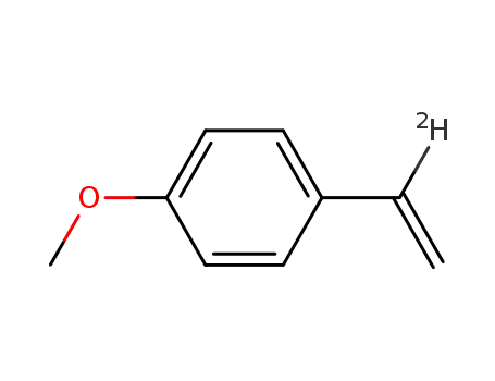 α-deuterio-1-methoxy-4-vinylbenzene