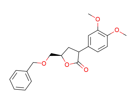 (R)-5-Benzyloxymethyl-3-(3,4-dimethoxy-phenyl)-dihydro-furan-2-one