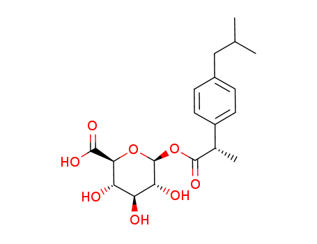 (S)-Ibuprofen-acyl-beta-D-glucuronide