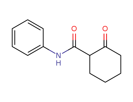 Molecular Structure of 51089-06-6 (2-oxo-N-phenylcyclohexanecarboxaMide)