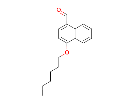 1-Naphthalenecarboxaldehyde,4-(hexyloxy)-