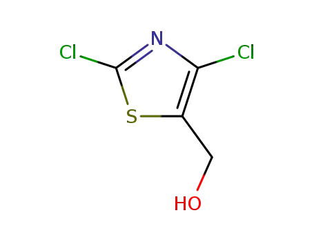 Molecular Structure of 170232-69-6 (2,4-Dichloro-5-thiazolemethanol)