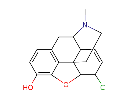 6α-クロロ-7,8-ジデヒドロ-4,5α-エポキシ-17-メチルモルフィナン-3-オール