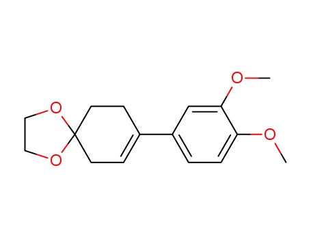1,4-Dioxaspiro[4.5]dec-7-ene, 8-(3,4-dimethoxyphenyl)-