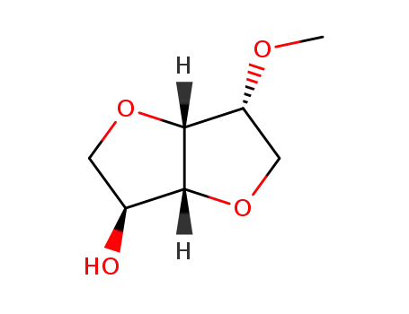 Molecular Structure of 162426-86-0 ((1R,4S,5R,8R)-8-methoxy-2,6-dioxabicyclo[3.3.0]octanol)
