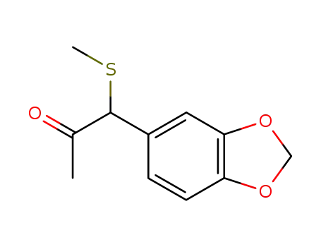 1-Benzo[1,3]dioxol-5-yl-1-methylsulfanyl-propan-2-one