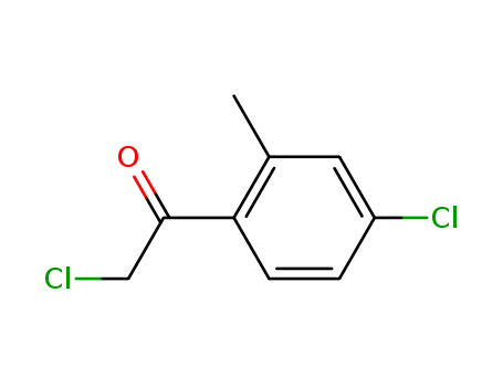Ethanone, 2-chloro-1-(4-chloro-2-methylphenyl)- (9CI)