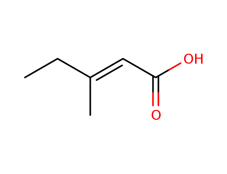 2-Pentenoic acid, 3-methyl-, (E)-