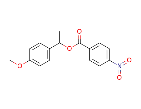 Benzenemethanol, 4-methoxy-a-methyl-, 4-nitrobenzoate