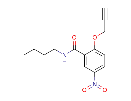 N-부틸-5-니트로-2-(2-프로피닐옥시)벤즈아미드