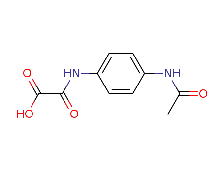 Molecular Structure of 476321-12-7 ((4-acetylamino-phenyl)-oxalamic acid)