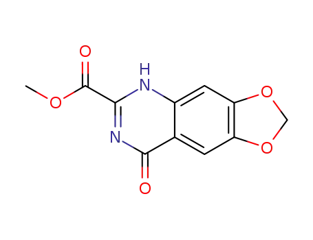 8-Oxo-5,8-dihydro-[1,3]dioxolo[4,5-g]quinazoline-6-carboxylic acid methyl ester