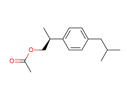 Benzeneethanol, b-methyl-4-(2-methylpropyl)-, acetate, (S)-