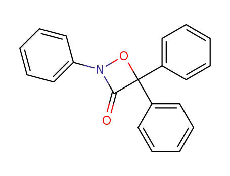 Molecular Structure of 17003-58-6 (2,4,4-triphenyl-[1,2]oxazetidin-3-one)