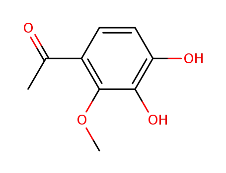Molecular Structure of 27829-93-2 (3',4'-DIHYDROXY-2'-METHOXYACETOPHENONE)