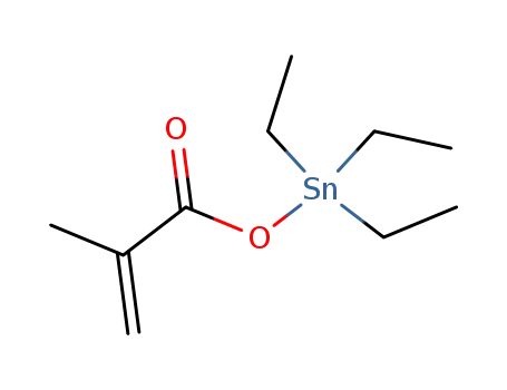 2-methylprop-2-enoic acid - triethylstannanyl (1:1)