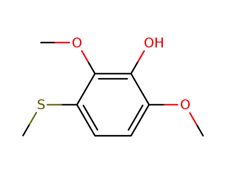 2,6-dimethoxy-3-(methylthio)phenol