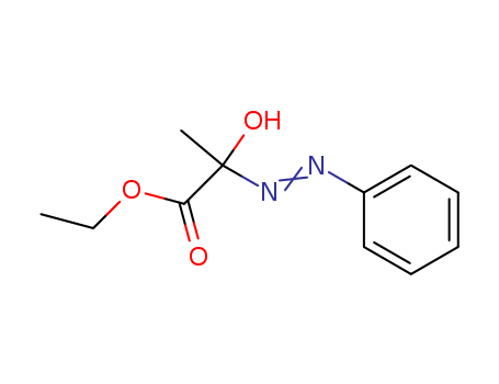 Propanoic acid, 2-hydroxy-2-(phenylazo)-, ethyl ester
