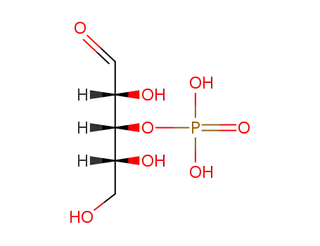 D-<i>ribo</i>-2,4,5-Trihydroxy-3-phosphonooxy-valeraldehyd