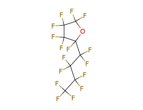 Furan,2,2,3,3,4,4,5-heptafluorotetrahydro-5-(1,1,2,2,3,3,4,4,4-nonafluorobutyl)- 335-36-4