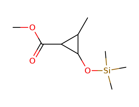 Methyl 2-methyl-3-[(trimethylsilyl)oxy]cyclopropane-1-carboxylate
