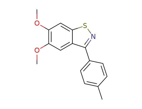 5,6-Dimethoxy-3-p-tolyl-benzo[d]isothiazole