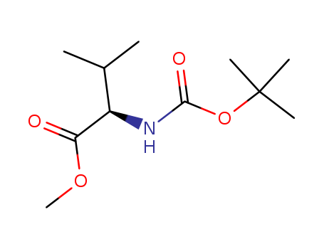 D-Valine,N-[(1,1-dimethylethoxy)carbonyl]-, methyl ester