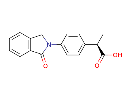 (R)-2-[4-(1,3-dihydro-1-oxo-2H-isoindol-2-yl)phenyl]propionic acid