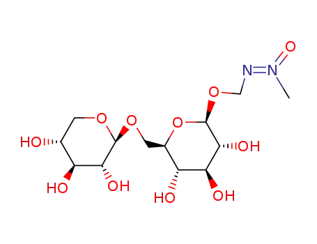 Molecular Structure of 6327-93-1 (methyl-oxido-[[(2S,3R,4S,5R,6R)-3,4,5-trihydroxy-6-[[(2R,3R,4S,5R)-3,4 ,5-trihydroxyoxan-2-yl]oxymethyl]oxan-2-yl]oxymethylimino]azanium)