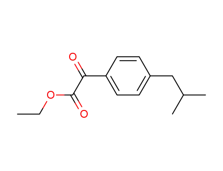 ethyl 4-isobutyl-α-oxobenzeneacetate