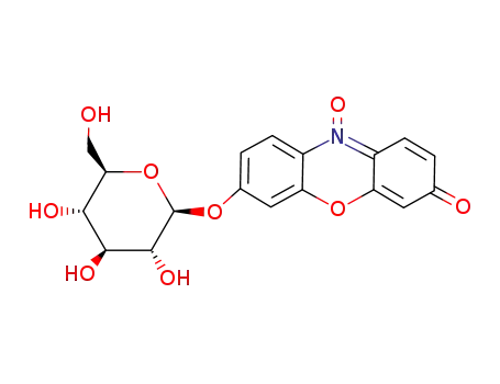 Molecular Structure of 132928-74-6 (resazurinyl-β-D-glucopyranoside)