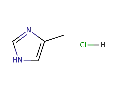 Molecular Structure of 23187-14-6 (4-methyl-1H-imidazolium chloride)