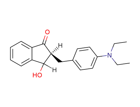 2-[4-(ジエチルアミノ)ベンジル]-3-ヒドロキシインダン-1-オン