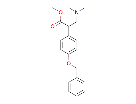 2-(4-benzyloxy-phenyl)-3-dimethylamino-propionic acid methyl ester